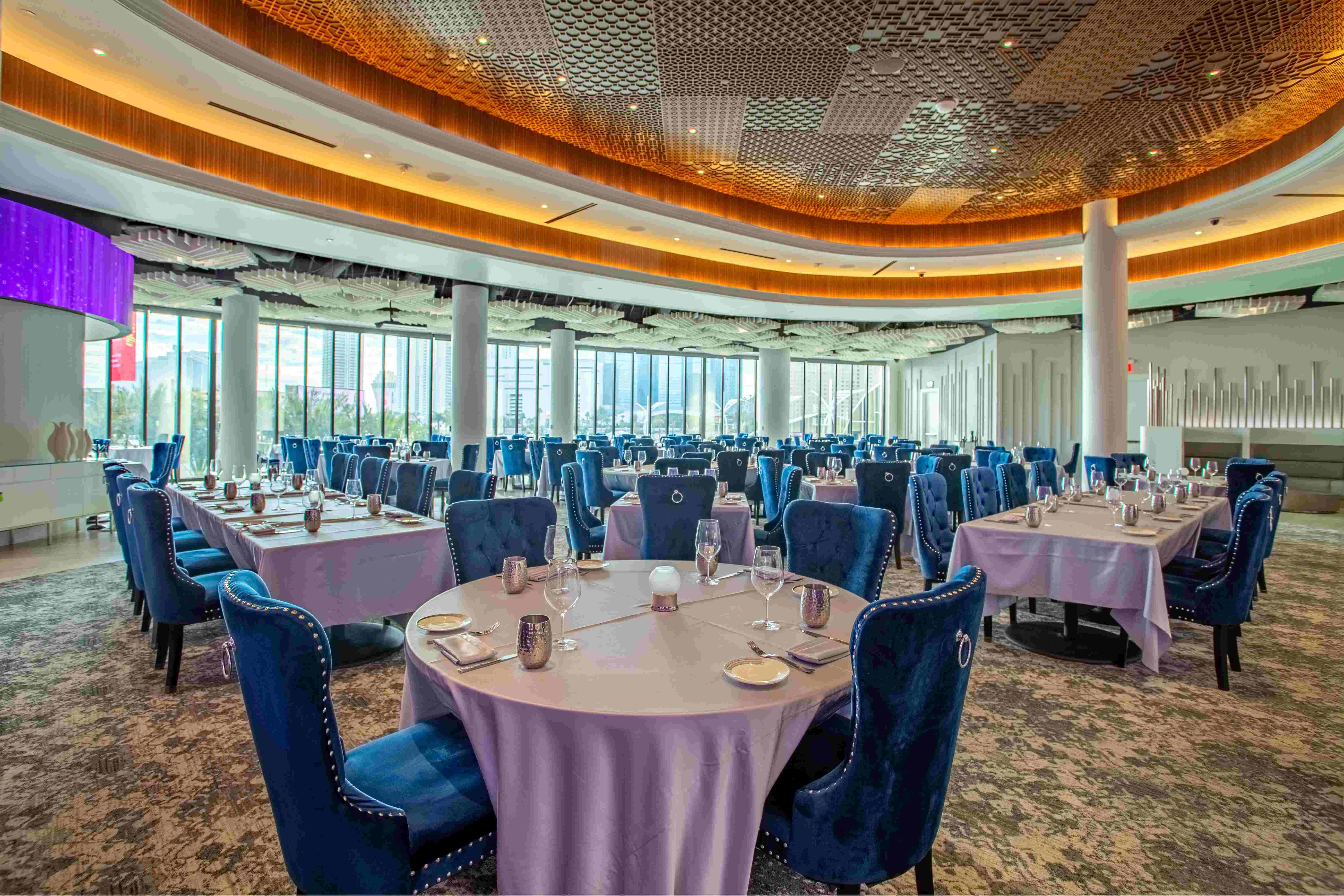 Steakhouse Wedding Reception Room