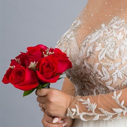 Seven Rose Hand Tied Bouquet