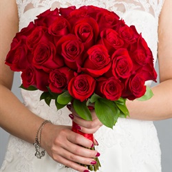 Thirty-Six Rose Hand Tied Bouquet