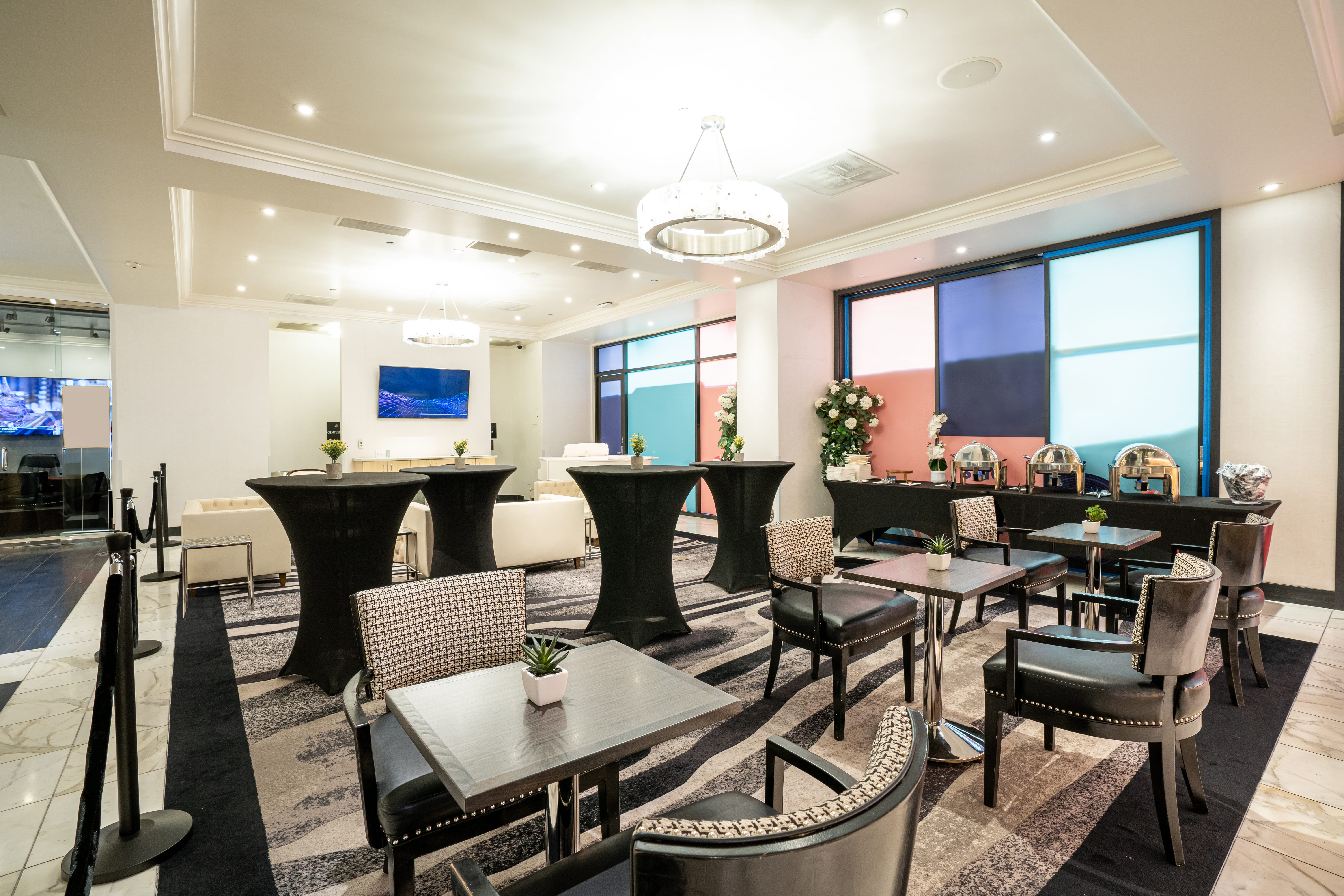 Steakhouse Wedding Reception Room