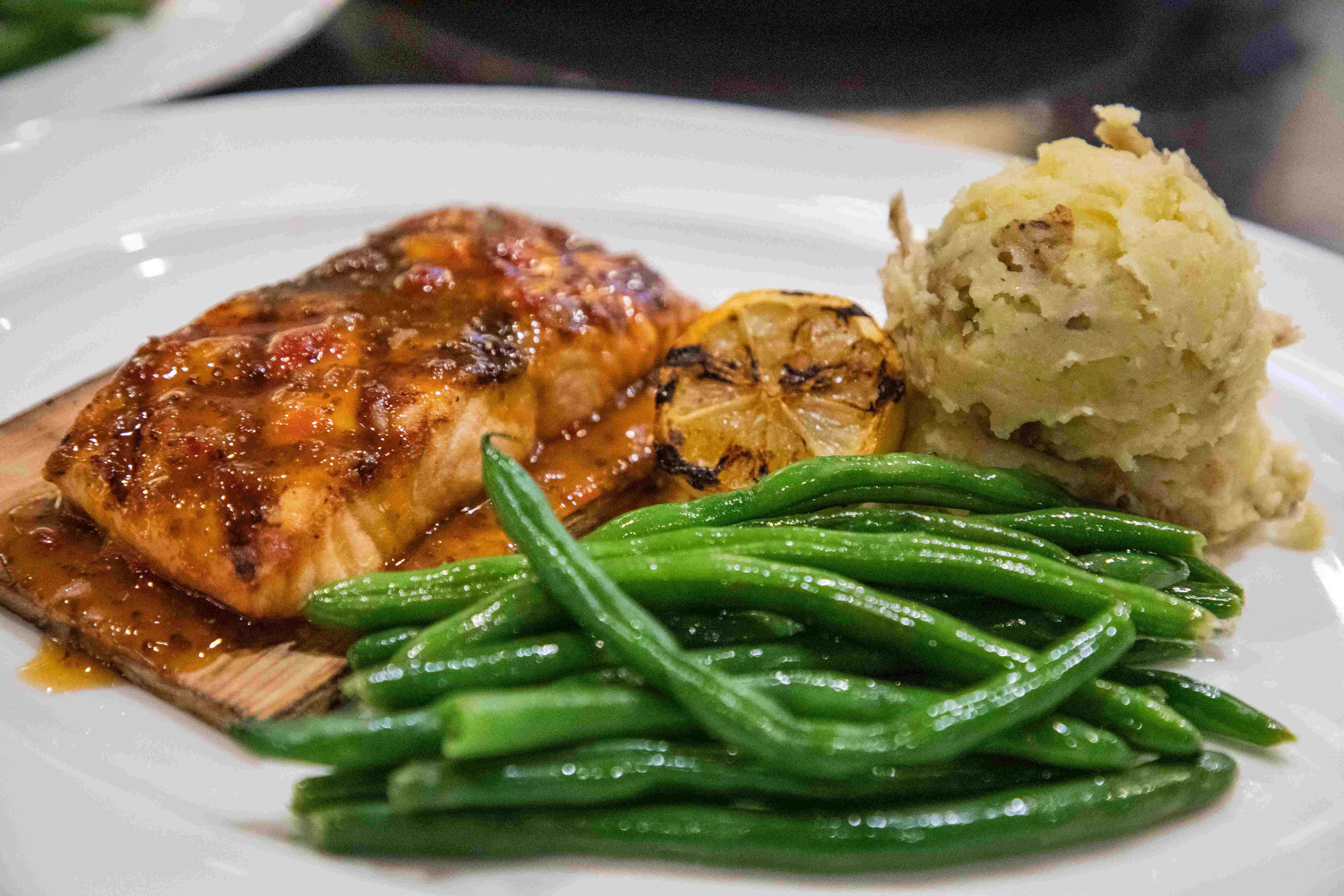 Steakhouse Wedding Reception Room