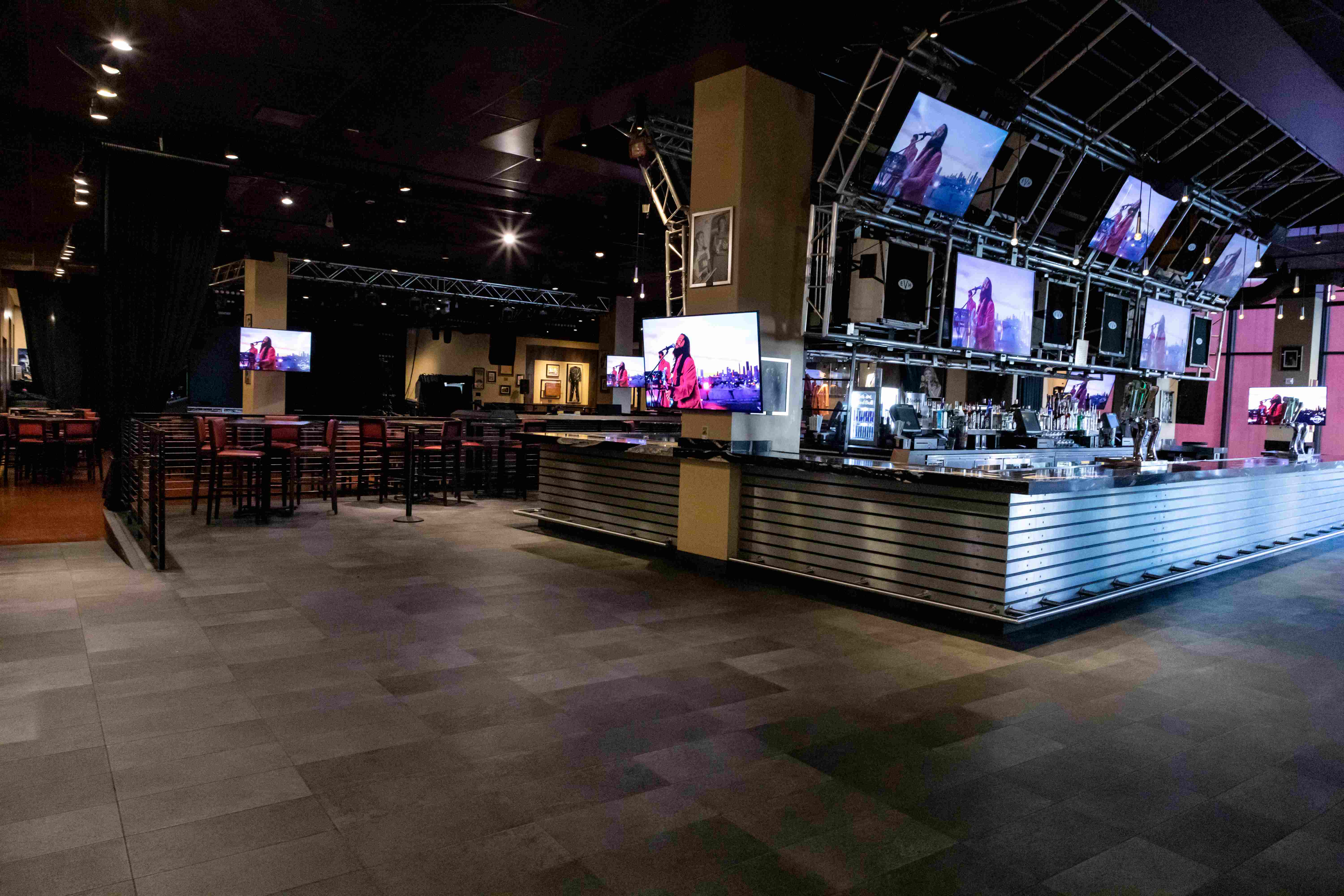 Steakhouse Wedding Reception Room